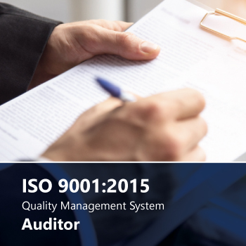 ISO 9001:2015. Quality management system auditor image