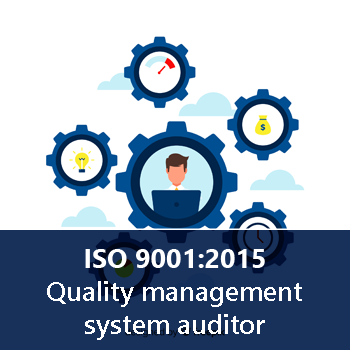 ISO 9001:2015. Quality management system auditor course image