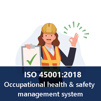ISO 45001:2018. Occupational health & safety management system course image