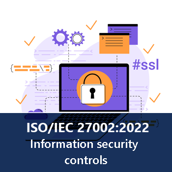 ISO/IEC 27002:2022. Information security controls course image
