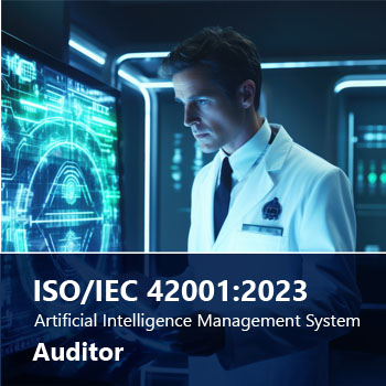 ISO/IEC 42001. Artificial intelligence management system auditor certification image