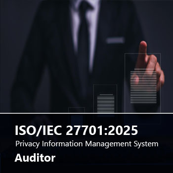 ISO/IEC 27701:2025. Privacy Information Management System (PIMS) Auditor certification image