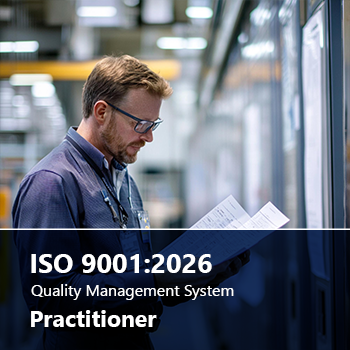 ISO 9001:2026. Quality management system practitioner image