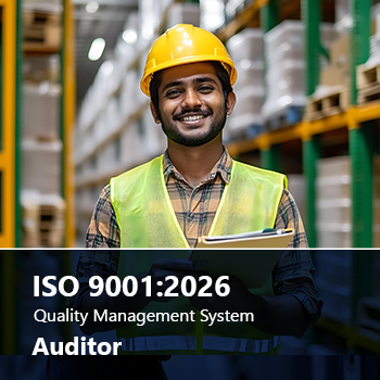 ISO 9001:2026. Quality management system auditor image